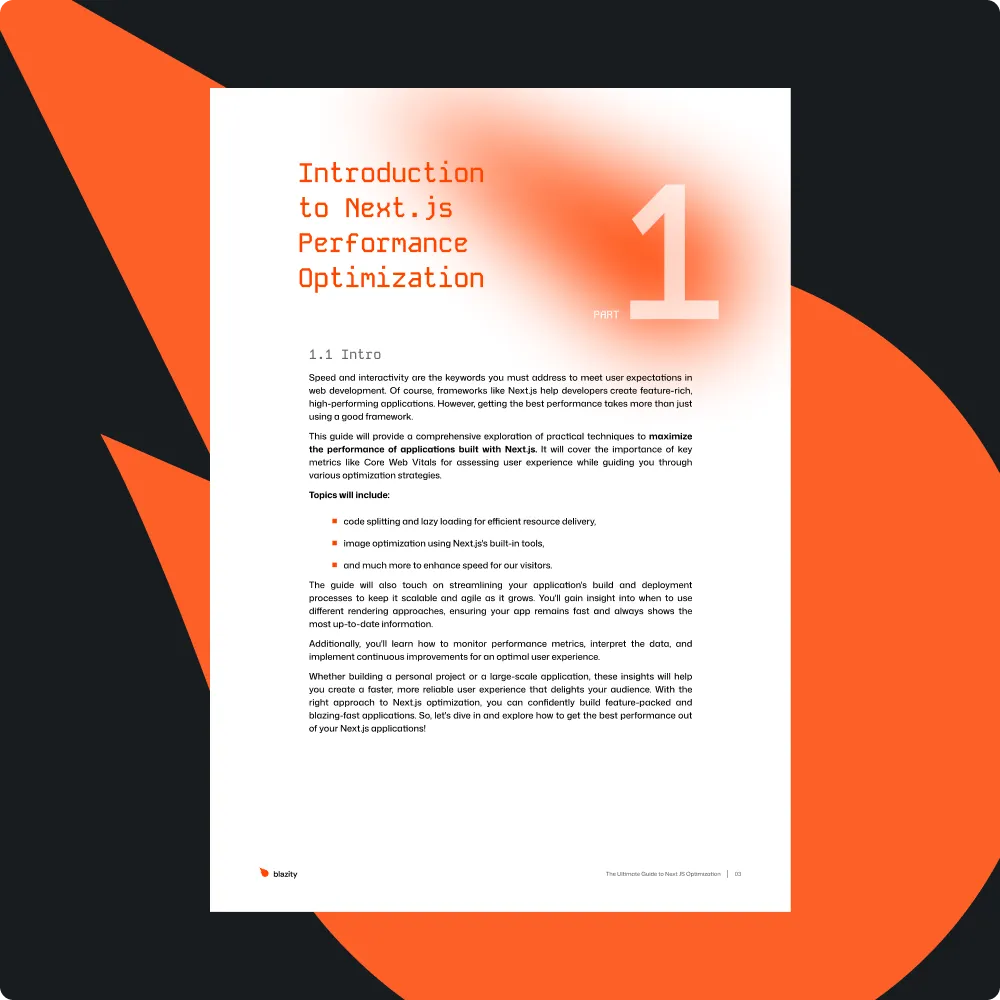 Page screen from the whitepaper with valuable insights and data